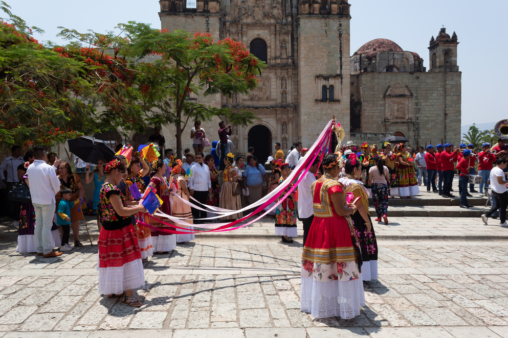 Traditional Parade in Oaxaca